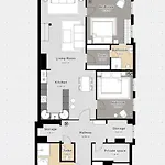 3br 2,5bath Luxurious Big Family Penthouse & Views *