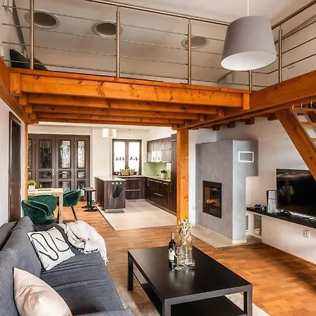 3br 2,5bath Luxurious Big Family Penthouse & Views Apartment Hradec Kralove